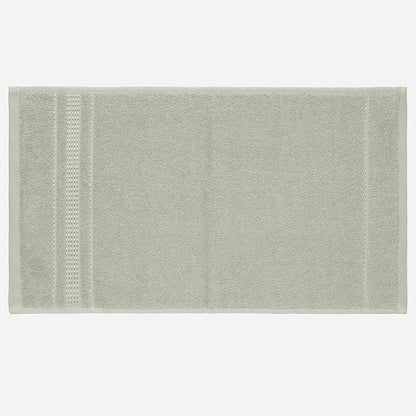 Melissa Linen, Fingertip Towels 4 Pack, 100% Turkish Cotton, Small Hand Towels for Body and Face, 12 x 18 in, Soft and Absorbent, Quick Dry, (Mint Green Fingertip Hand Towels)