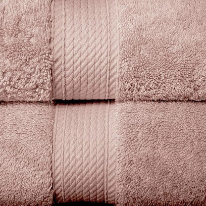 BLUENILEMILLS Madison Egyptian Cotton Bath Sheets, for Bathroom, Shower, Hotel, Plush, 800 GSM, Highly Absorbent and Ultra-Soft Towels, Essentials, Oversized Towels, Set of 2, Muted Mauve
