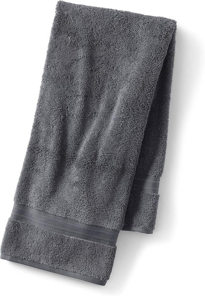 Lands' End Supima Towel Rich Steel Bath- Bath Sheet