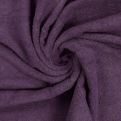 Utopia Towels 8 Piece Luxury Towel Set – Majestic Plush, Super Absorbent & Quicker-to-Dry, Thick 100% Ring Spun Cotton Towels for Bathroom, Spa & Hotel – 2 Bath, 2 Hand, 4 Washcloths, Plum