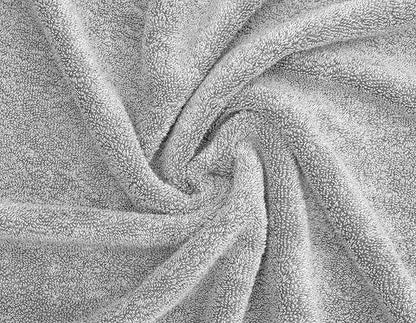 Delara Organic Cotton Luxuriously Plush Washcloths Pack of 6 | GOTS & Oeko-TEX Certified | Premium Quality Face Towels | Feather Touch Technology|650 GSM Long Staple|Soft, Quick Dry & Ultra-Absorbent
