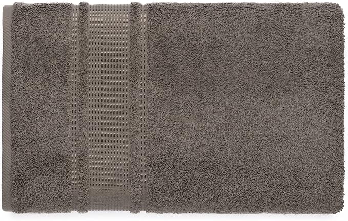 Melissa Linen - Fingertip Towels 4 Pack, 100% Turkish Cotton, Small Hand Towels for Body and Face, 12 x 18 in, Soft and Absorbent, Quick Dry, (Brown Fingertip Towels)