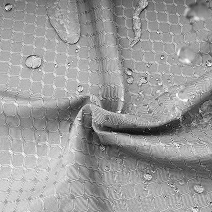 AooHome Waffle Weave Fabric Shower Curtain for Bathroom, 72"x78" Extra Long Bath Curtain with Weighted Hem, Heavy Duty, Water Repellent, 72 Width by 78 Height Inch, Grey