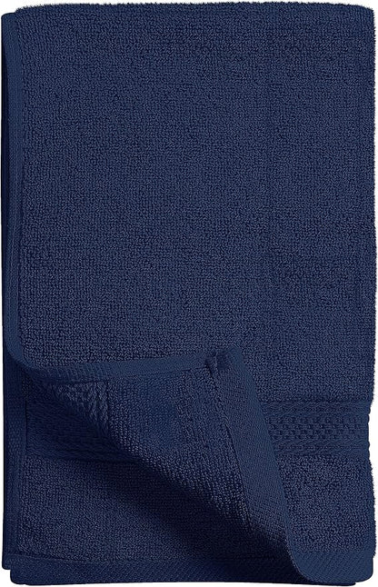 Utopia Towels [6 Pack Premium Hand Towels Set, (16 x 28 inches) 100% Ring Spun Cotton, Ultra Soft and Highly Absorbent 600GSM Towels for Bathroom, Gym, Shower, Hotel, and Spa (Navy Blue)
