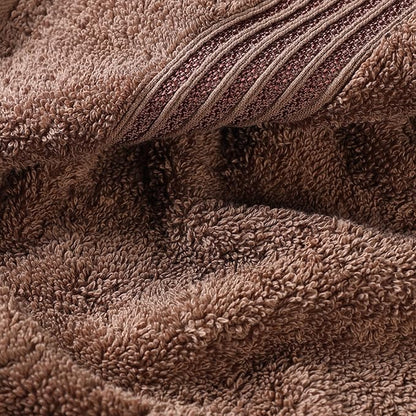 Superior Egyptian Cotton 2-Piece Bath Sheet Towel Set, Oversized Body Towels For Adults And Kids, Large Towel For Bath, Shower, Guest Bathroom, Spa, Gym, Resort, Essentials, Airbnb, Mocha