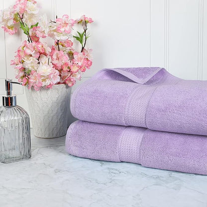BLUENILEMILLS BNM 800 GSM Premium Quality Egyptian Cotton Bath Sheet Set, 2-Piece Highly Absorbent Sheets for Bathroom & Shower, Hotel & Spa Quality Lush, Durable Quick Dry