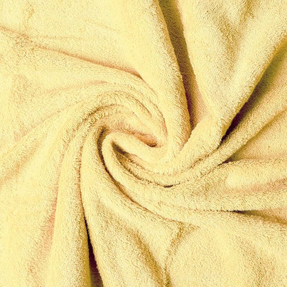 Melissa Linen, Fingertip Towels 4 Pack, 100% Turkish Cotton, Small Hand Towels for Body and Face, 12 x 18 in, Super Soft, Absorb Water, Quick Dry, (Light Yellow Fingertip Towels)