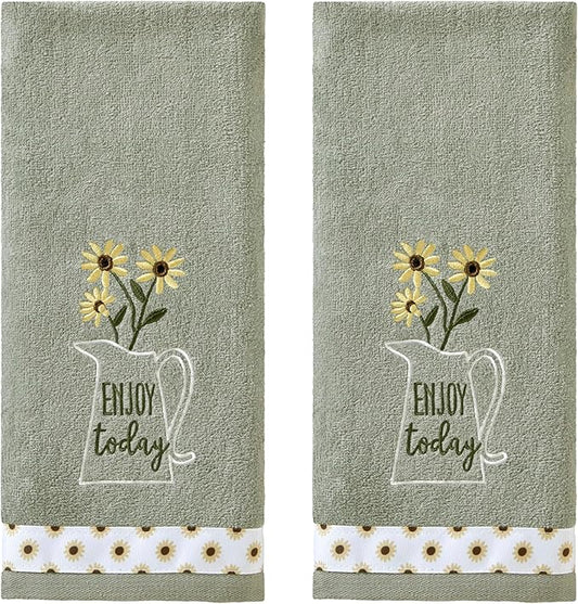 SKL HOME by Saturday Knight Ltd. Enjoy Today 2 Pc Hand Towel Set
