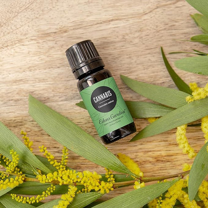 Edens Garden Cannabis Essential Oil- 100% Pure Premium Grade, Undiluted, Natural, Therapeutic, Aromatherapy, The Best for Diffuser, Skin, Candle, Humidifiers 10 ml (.33 fl oz)