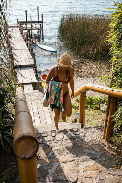 Nomadix Original Towel - Perfect for Beach, Pool, Travel, Camping, Yoga - Made with Recycled Materials - Super Absorbent - Sand Resistant - Jungle - 72.5x30