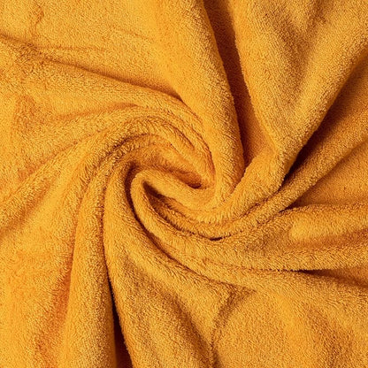 Melissa Linen 8 Piece Towel Set - 2 Bath, 2 Hand, 4 Fingertip Towels - 100% Turkish Cotton, Absorbent, Quick Dry, Durable and Soft - Yellow