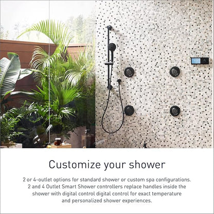Moen Smart Shower 4-Outlet Digital Thermostatic Shower Valve with 3/4" Connections, S3104