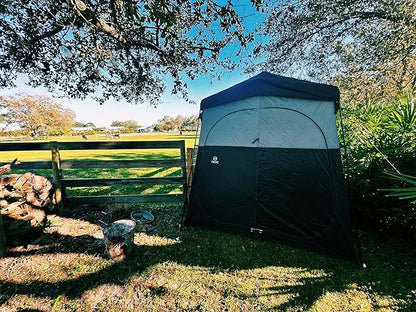Nice C Camping Shower Tent, Instant Pop Up Privacy Changing Tent, Outdoor Shower Enclosure, Toilet Tents, Camping Bathroom, Oversize (2 Room)