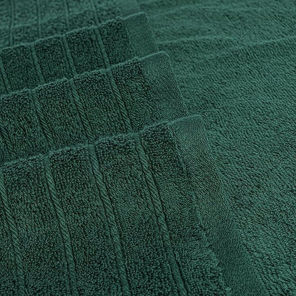 Tens Towels Pack of 4 Extra Large Bath Towels 30 x 60 Inches, 100% Cotton, Larger & Lighter Weight, Quicker to Dry, Super Soft and Absorbent, Perfect for Bathroom, Hunter Green