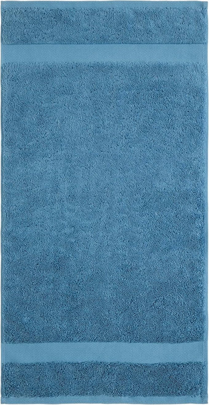 TOWELTIQUE- Organic Cotton Luxury Bath Towels Pack of 4 GOTS & Oeko- TEX Certified | Premium Soft, Absorbent & Quick-Drying Towels for Bathroom, Gym, Spa & Hotel Use – Turquoise