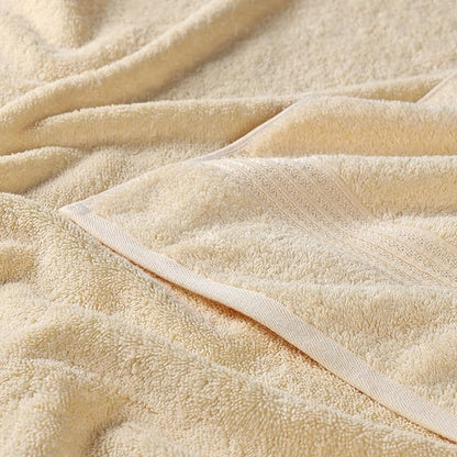 Superior Egyptian Cotton 3-Piece Towel Set, Basic Towels For Bathroom, Home Decor, Guest Bath, Shower, Apartment, Included 1 Face, 1 Hand, 1 Bath Towel, Washcloth, Quick Dry, Canary