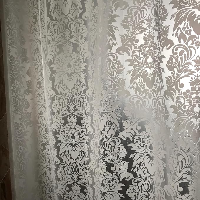 Liner Shower Curtain Stall 60 x 72 inch Plastic Shower Liner Washable Inside Shower Curtain Liner PEVA Shower Curtains for Bathroom with Magnets and Rustproof Metal Grommet Holes