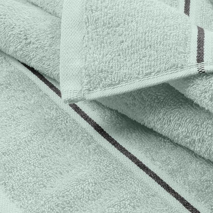 MyOwn Cotton 2 Pack Oversized Bath Towel Set 28x55 inches, Large Bath Towels, Ultra Absorbant Compact Quickdry & Lightweight Towel, Ideal for Gym Travel Camp Pool - Sea Green
