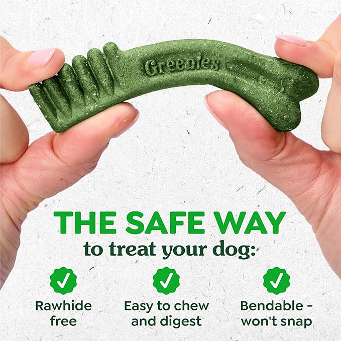 Greenies Veterinarian-Recommended Natural Dental Dog Treats Teenie Size, Original Flavor, 6 oz. Pack, 22 Count