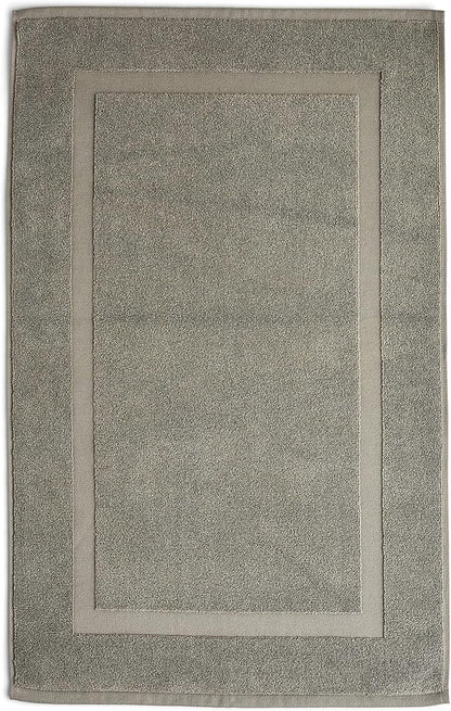 Preston Lane Douro Bath Mat – 100% Cotton, Plush & Absorbent Quick-Dry Bathroom Rug – Hotel-Quality Floor Mat for Shower or Tub, Made in Portugal, Eucalyptus