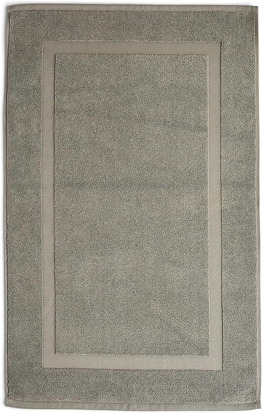Preston Lane Douro Bath Mat – 100% Cotton, Plush & Absorbent Quick-Dry Bathroom Rug – Hotel-Quality Floor Mat for Shower or Tub, Made in Portugal, Eucalyptus