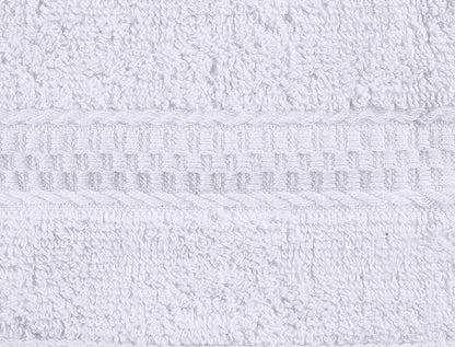 Utopia Towels 12 Pack Premium Wash Cloths Set, 12 by 12 Inches, 100% Cotton Ring Spun, Highly Absorbent and Soft Feel Essential Washcloths for Bathroom, Spa, Gym, and Face, White