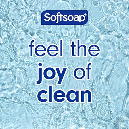 Softsoap Clean & Protect Antibacterial Liquid Hand Soap, Cool Splash Hand Soap, 11.25 Ounce, 6 Pack