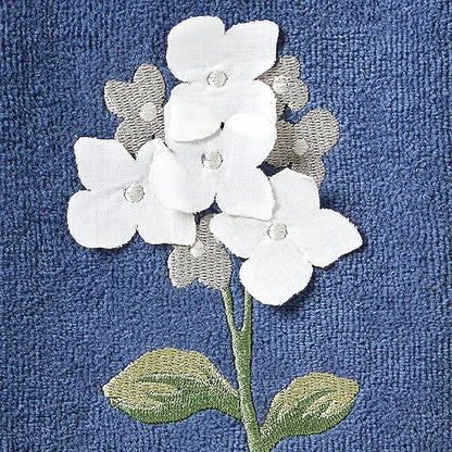 SKL Home Farm Hydrangea Hand Towel (2-Pack), Blue