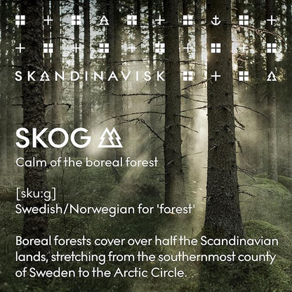 Skandinavisk Wash SKOG ‘Forest’ Scent notes: Pine needles and fir cones, birch sap and woodland lily of the valley, 16.91 fl. oz.
