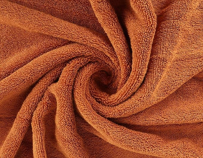 Delara Organic Cotton Luxuriously Plush Washcloths Pack of 6 | GOTS & Oeko-TEX Certified | Premium Quality Face Towels | Feather Touch Technology|650 GSM Long Staple|Soft, Quick Dry & Ultra-Absorbent