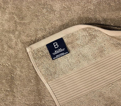 Luxury Oversized Bath Towels | Hotel Quality | Soft & Highly Absorbent |Quick Dry | 650 GSM Bath Sheets| Combed Cotton | Thick & FluffyBathroom Towels | Mocha - 4 Pack