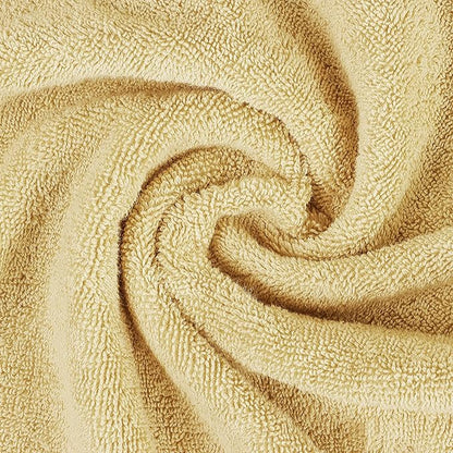 Utopia Towels 6 Piece Premium Hand Towels Set, 16 by 28 inches, 100% Ring Spun Cotton, Lightweight and Highly Absorbent Towels for Bathroom, Travel, Camp, Hotel, and Spa, Beige