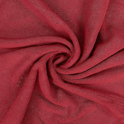 Utopia Towels Luxurious Jumbo Bath Sheet 2 Piece, 600 GSM, 35 by 70 Inches, 100% Ring Spun Cotton, Highly Absorbent and Quick Dry Extra Large Bath Towel, Super Soft Towel, Red