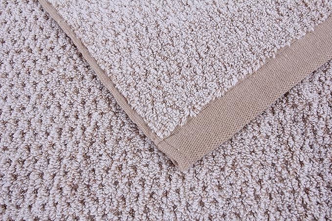 Everplush Diamond Jacquard Bath Sheet, 35" x 66", Brown