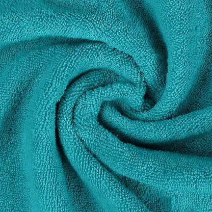 Utopia Towels 6 Piece Premium Hand Towels Set, (16 x 28 inches) 100% Ring Spun Cotton, Lightweight and Highly Absorbent Towels for Bathroom, Travel, Camp, Hotel, and Spa (Turquoise)