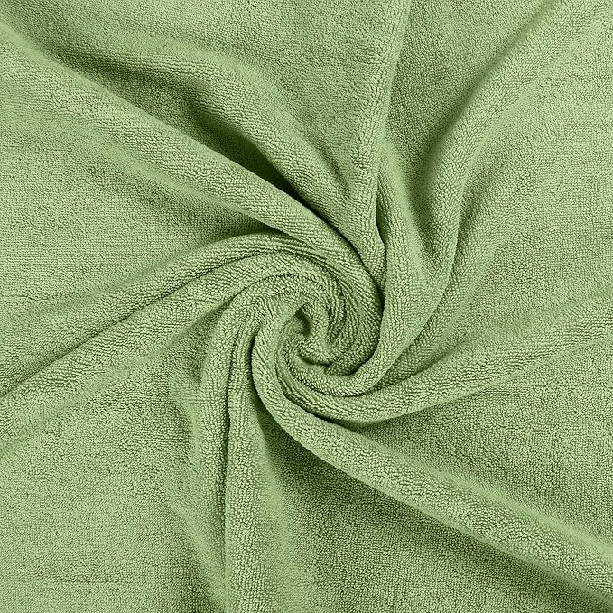 Utopia Towels 4 Pack Premium Bath Towels Set, 27 by 54 Inches, 100% Ring Spun Cotton 600GSM, Lightweight and Highly Absorbent Quick Drying Towels, Perfect for Daily Use, Sage Green