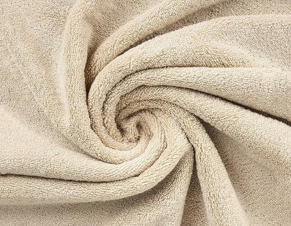 Delara Organic Cotton Luxuriously Plush Washcloths Pack of 6 | GOTS & Oeko-TEX Certified | Premium Quality Face Towels | Feather Touch Technology|650 GSM Long Staple|Soft, Quick Dry & Ultra-Absorbent